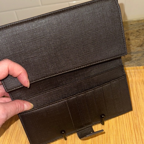 NWT Gucci Coated Canvas Supreme Monogram Wallet with GgCharm UNISEX - Picture 6 of 16